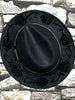 Rose Crown Wide Brim Hat